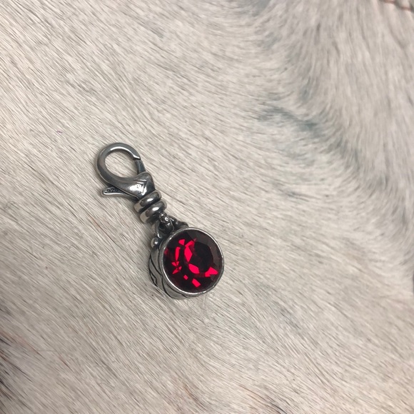 Silpada Jewelry - Silpada Ruby Red Charm